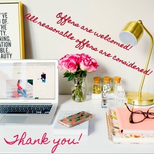 Offers are welcomed! All reasonable offers are considered.